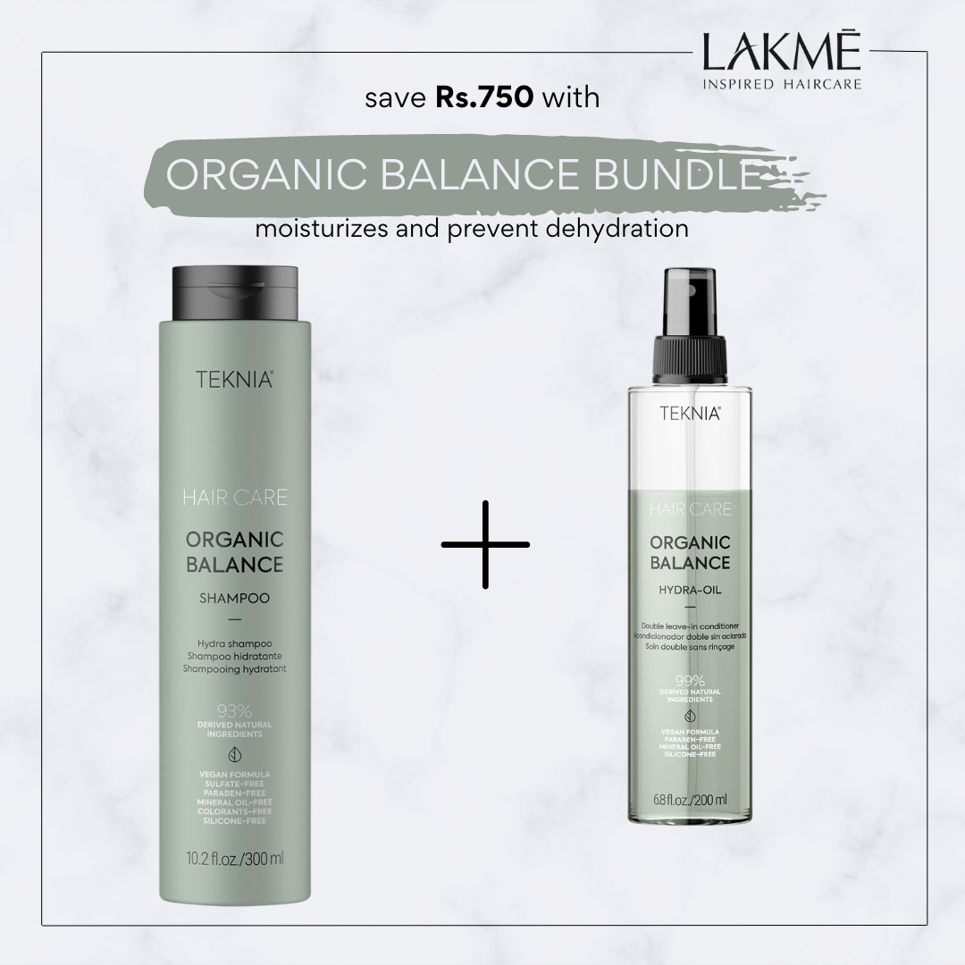LAKME - Organic Balance Bundle (Shampoo + Oil)